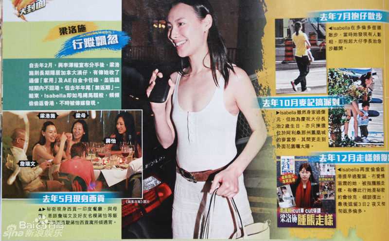 精选梁洛施(Nolasco Da Silva Luisa Isabella)精彩图册