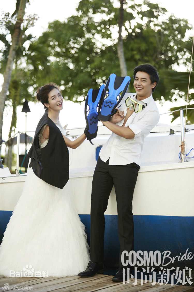 李佳航(Jean Lee)婚纱照壁纸壁纸