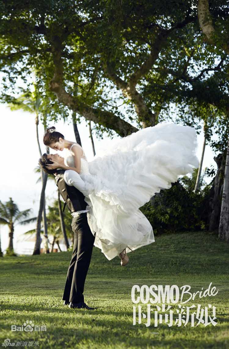 李佳航(Jean Lee)婚纱照壁纸壁纸