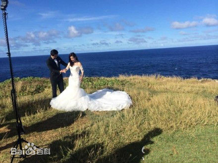 李佳航(Jean Lee)李晟婚纱照生活照