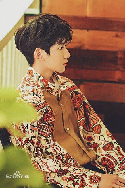 王源(Roy)完美精致侧颜前后照片