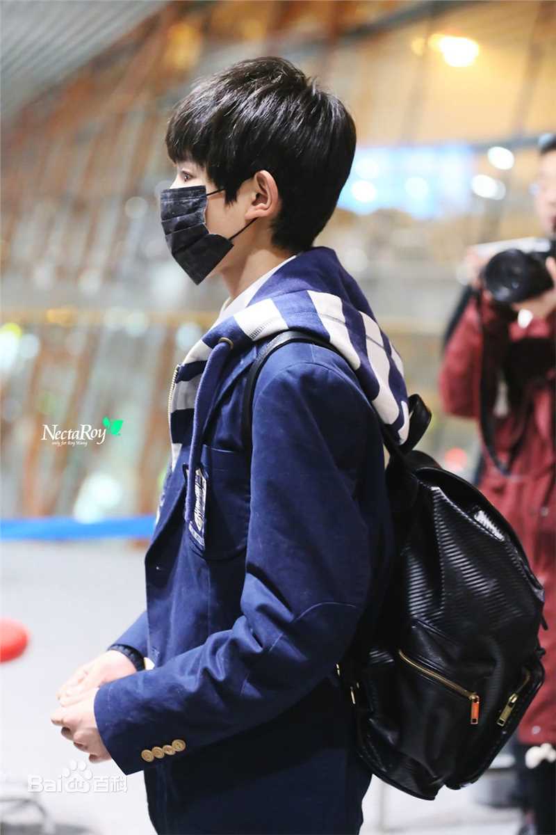 王源(Roy)的机场画报2014性感图片图集