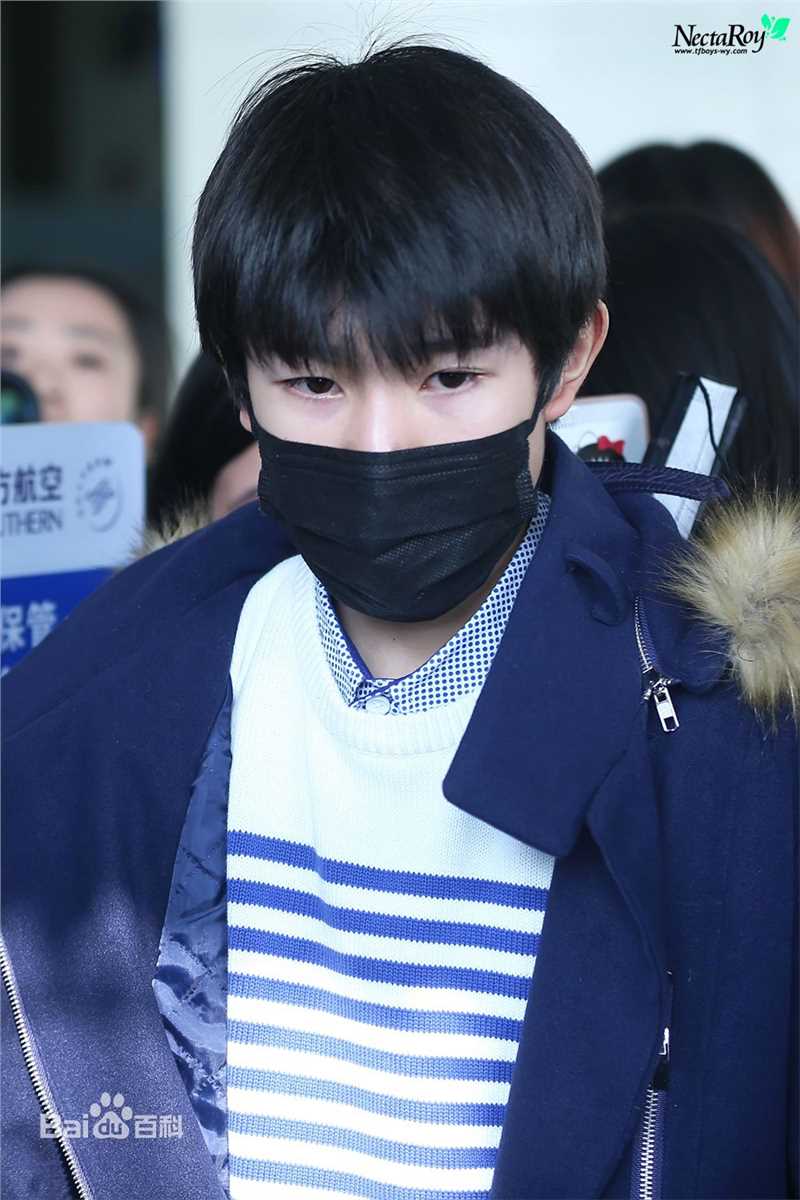 王源(Roy)的机场画报2014性感图片图集