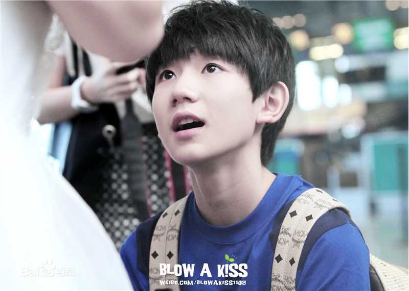 王源(Roy)的机场画报2014性感图片图集