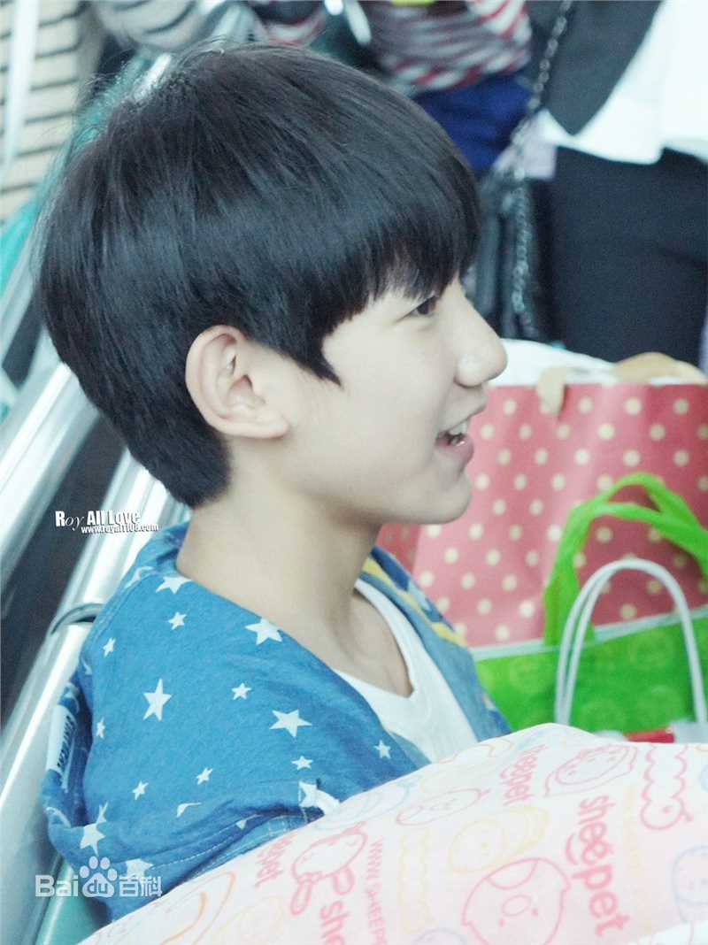 王源(Roy)的机场画报2014性感图片图集