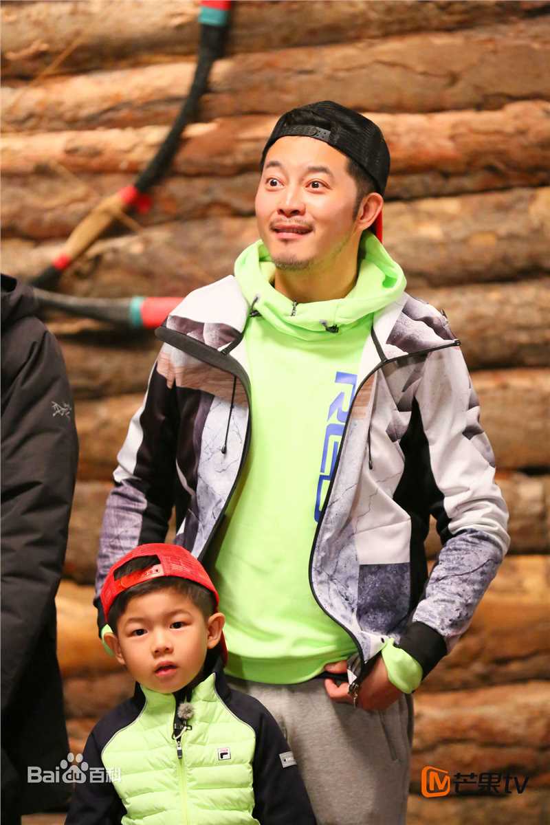沙溢综艺爸爸去哪儿前后照片