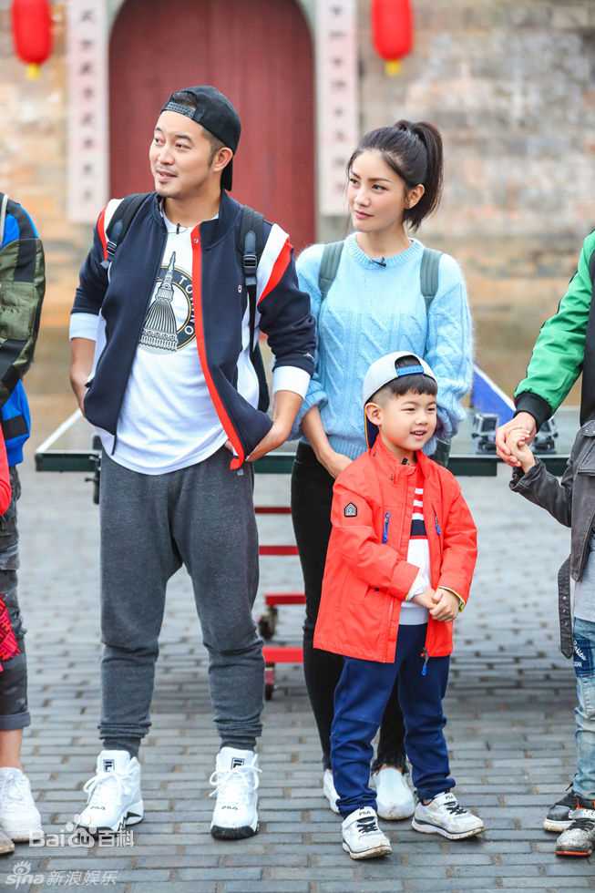 沙溢综艺爸爸去哪儿前后照片