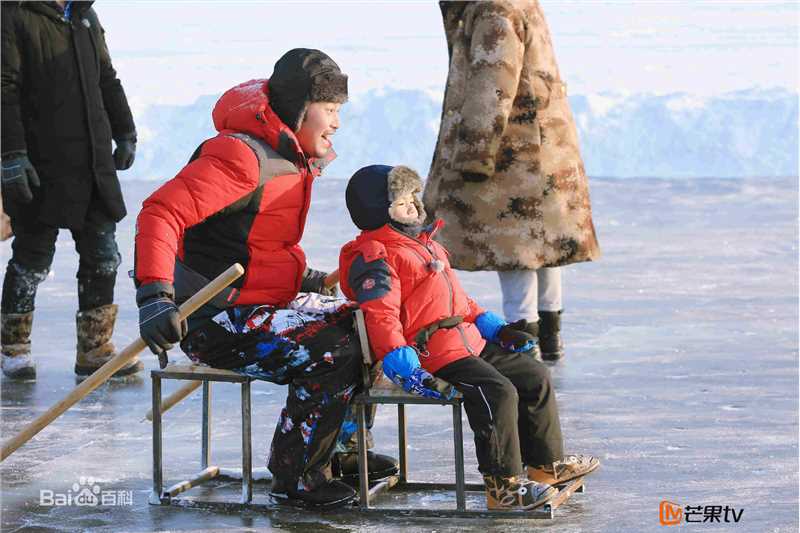 沙溢综艺爸爸去哪儿前后照片