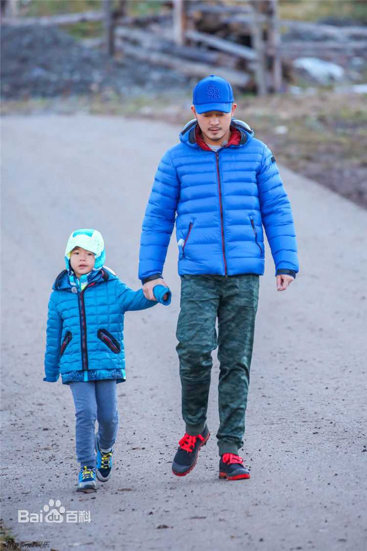 沙溢综艺爸爸去哪儿前后照片