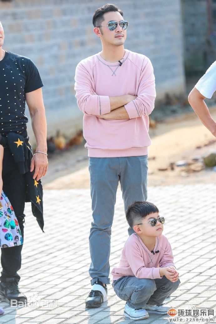 沙溢综艺爸爸去哪儿前后照片