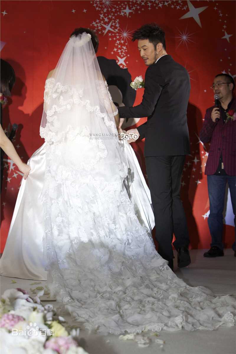 沙溢婚礼素颜照相册