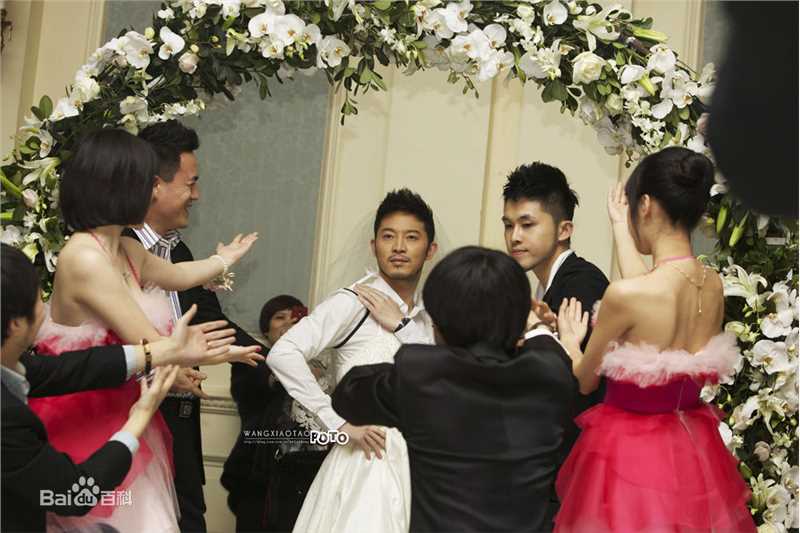 沙溢婚礼素颜照相册