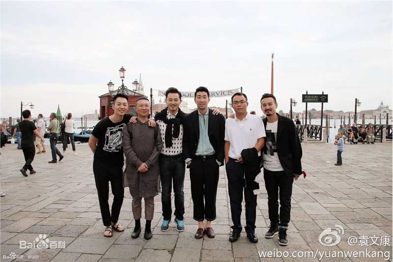 沙溢2014威尼斯电影节之行前后照片