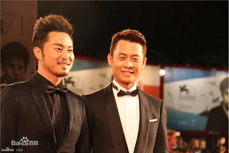 沙溢2014威尼斯电影节之行前后照片