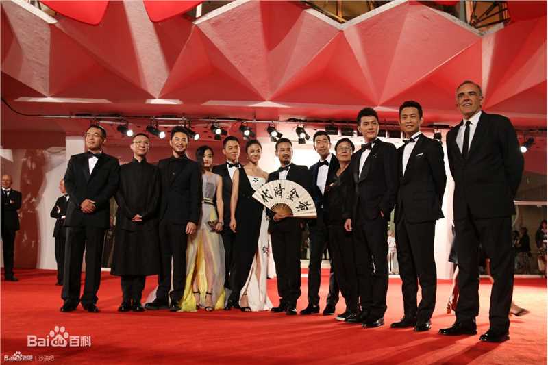 沙溢2014威尼斯电影节之行前后照片