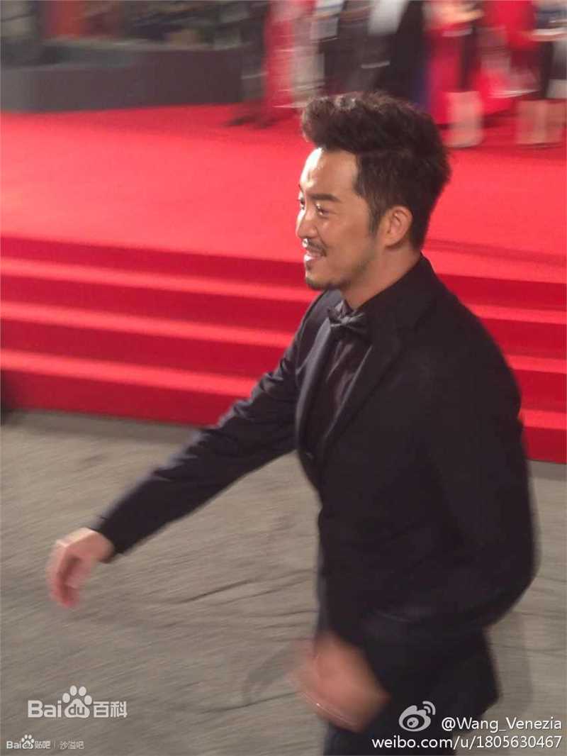 沙溢2014威尼斯电影节之行前后照片