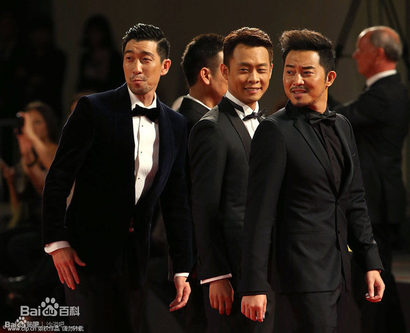 沙溢2014威尼斯电影节之行前后照片