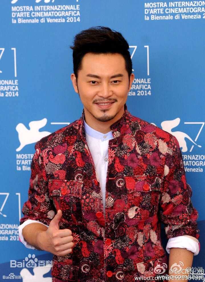 沙溢2014威尼斯电影节之行前后照片