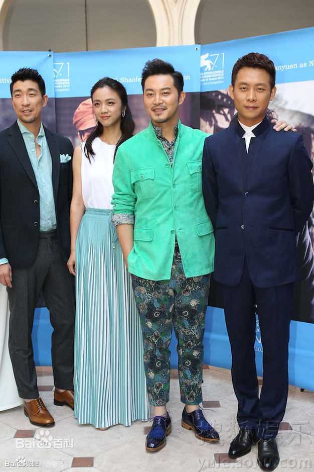 沙溢2014威尼斯电影节之行前后照片