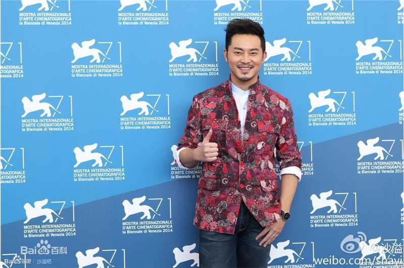 沙溢2014威尼斯电影节之行前后照片