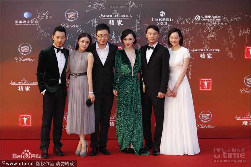 沙溢2012年上海国际电影节红毯图册