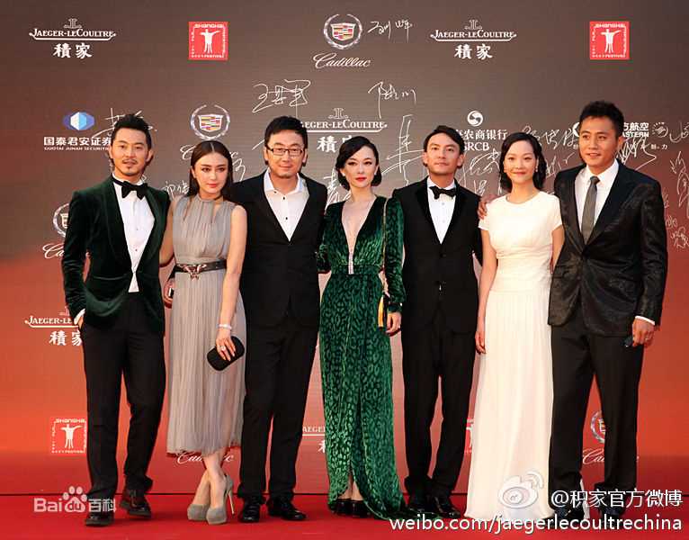 沙溢2012年上海国际电影节红毯图册
