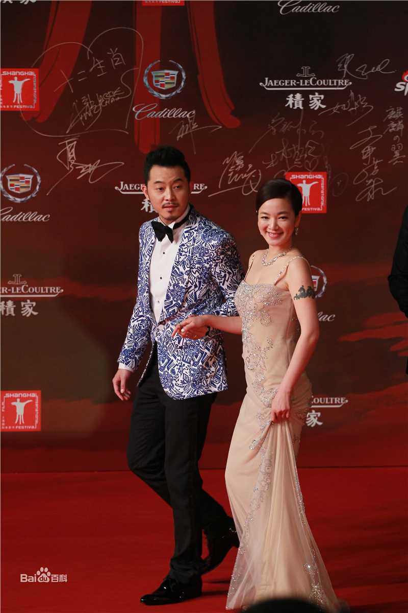 沙溢2012年上海国际电影节红毯图册