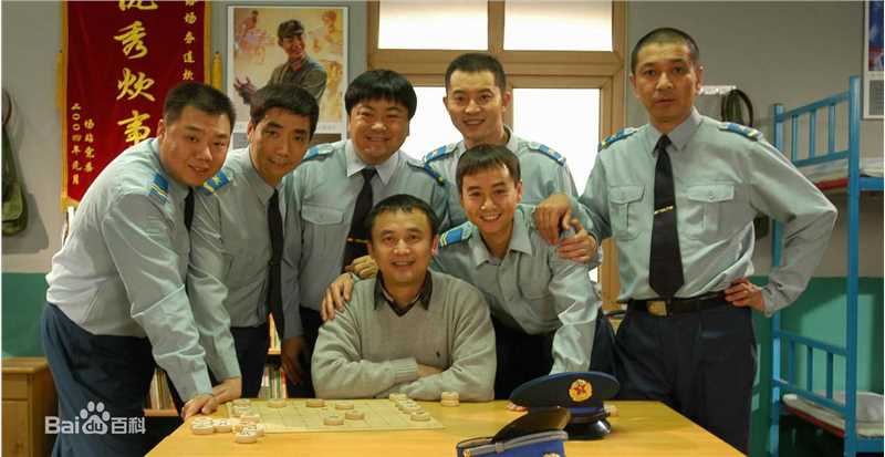 沙溢电视剧炊事班的故事饰演帅胡素颜照壁纸