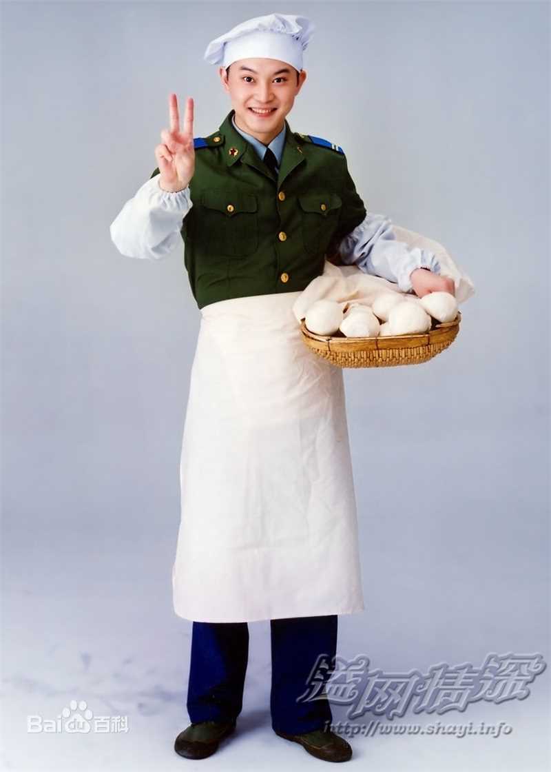 沙溢电视剧炊事班的故事饰演帅胡素颜照壁纸