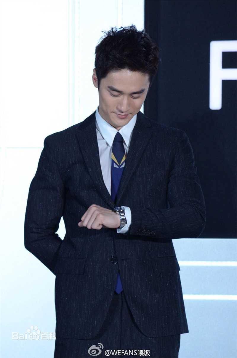 蒋劲夫(Jiang Jinfu)上海FENDI腕表发布会生活照