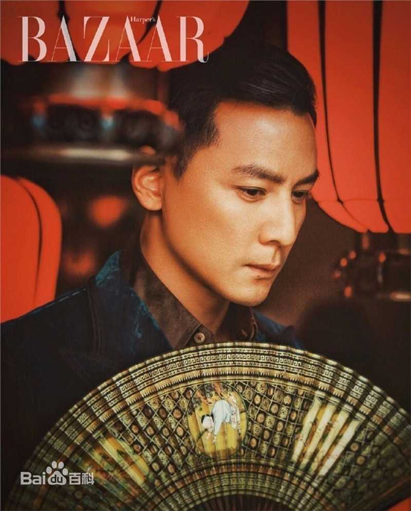 吴彦祖(Daniel Wu)时尚芭莎前后照片