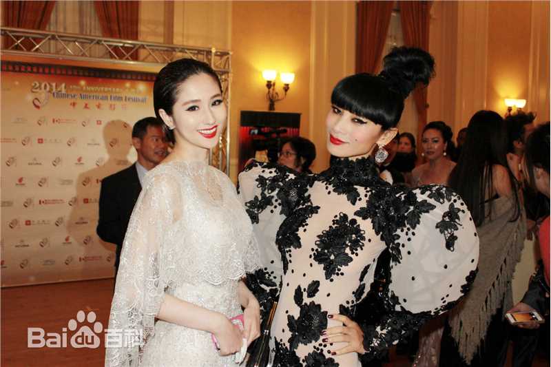 蓝心妍(Crazybarby Leni Lan、ЛаньЯнь、)蓝燕电影节红毯风采图片图集