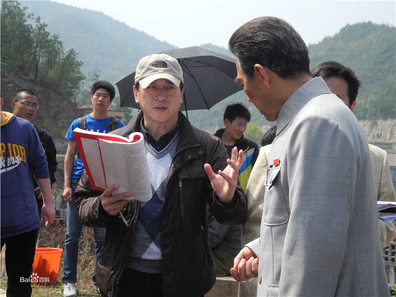 王响伟王导在拍摄现场图册