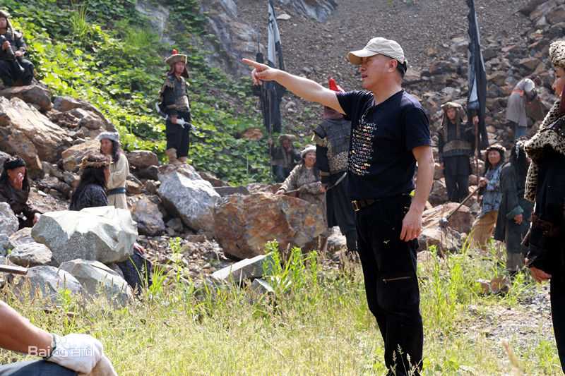 王响伟王导在拍摄现场图册