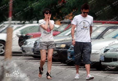 于小伟(Calvin)与高圆圆恋情素颜照相册