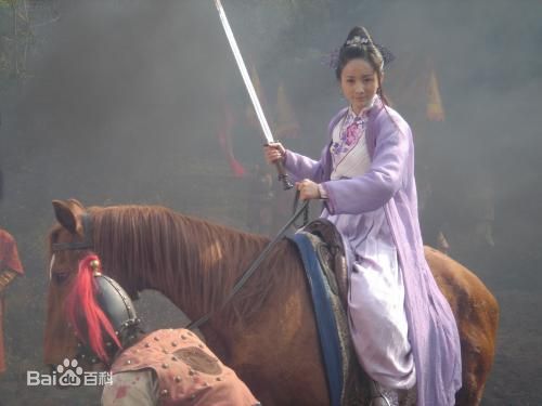 孙菲菲(加菲猫 、孙大头、静公主)2006年《碧血剑》最新剧照