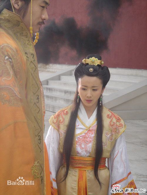 孙菲菲(加菲猫 、孙大头、静公主)2006年《碧血剑》最新剧照