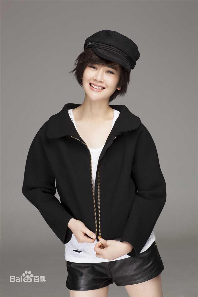 左小青高清短发图集