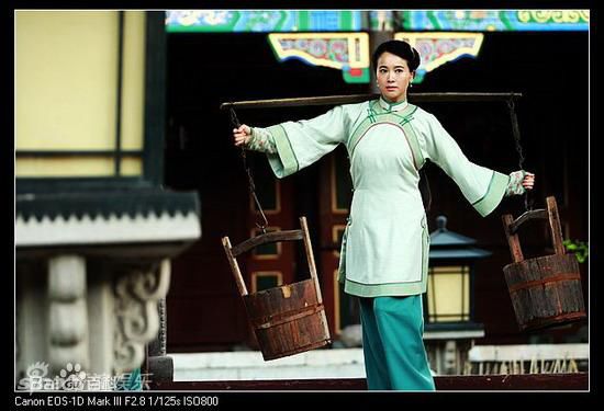 最全左小青在2010年《百花深处》饰可兰中的壁纸