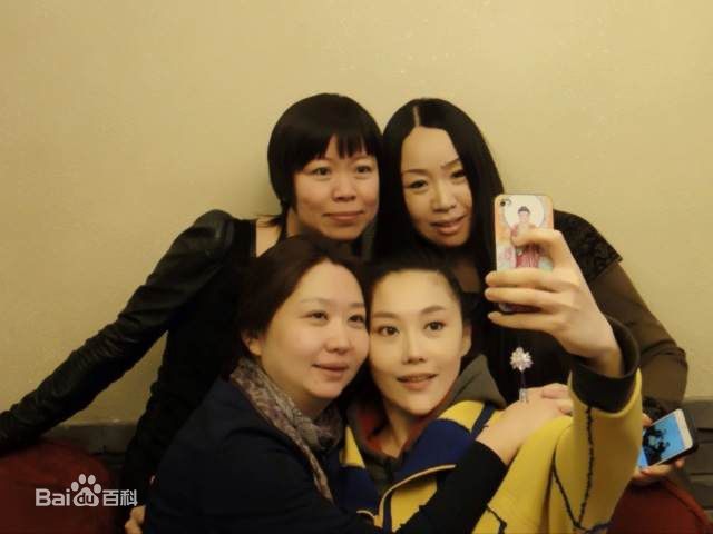 傅冲(Sasa)与亲朋好友照片素颜照相册