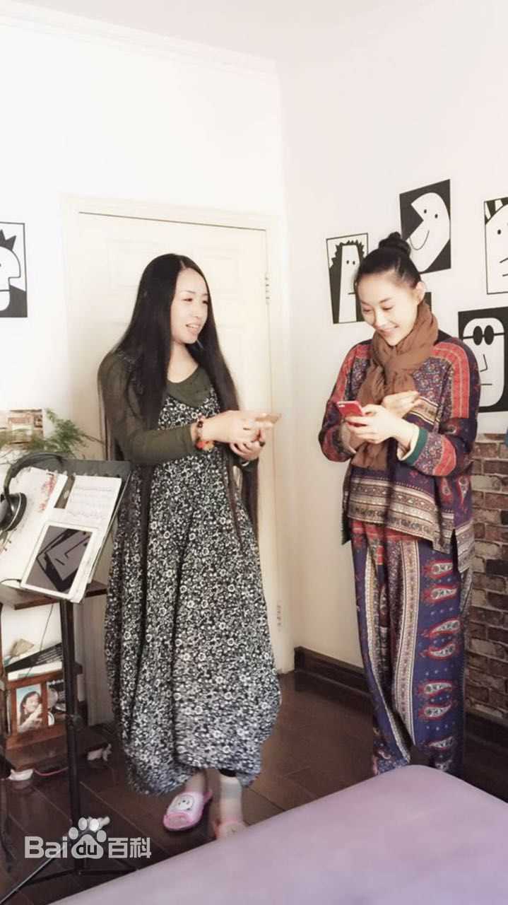 傅冲(Sasa)与亲友合影素颜照相册