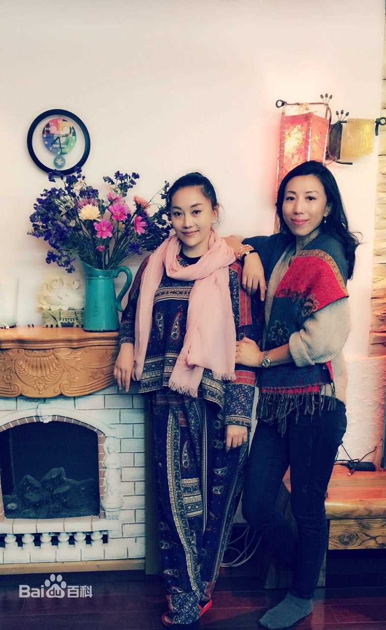 傅冲(Sasa)与亲友合影素颜照相册