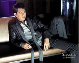 古天乐(Louis Koo、Tin Lok)圣捷罗时尚男装前后照片