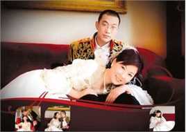 宁财神(陈万宁（原名）)与妻子程娇娥前后照片