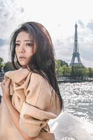 安以轩(Ann)2014巴黎街拍素颜照壁纸