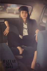 高清董璇(Dong Xuan)在《芭莎男士》中的图集