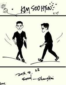 金秀贤(Kim Soo Hyun、キム スヒョン)饭制前后照片