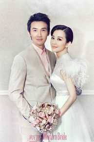 张铎与陈松伶婚纱照