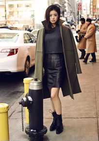 蒋欣(Rulu)街拍图册