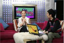 参加《明星在线》录制